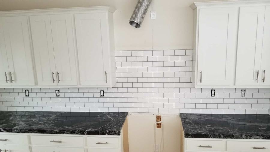 Backsplashes project by Valley Tile Pros Inc.