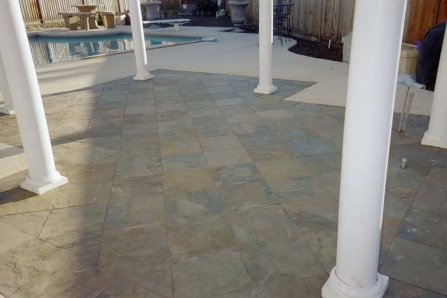 Exterior Tile project by Valley Tile Pros Inc.