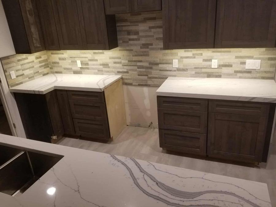 Tile-to-wood flooring transition
