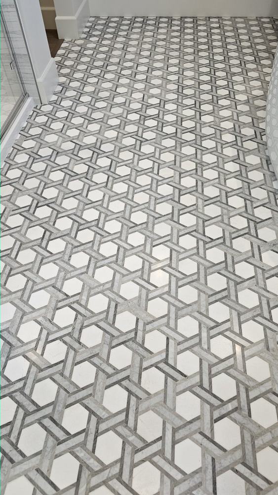 Tile Floors project by Valley Tile Pros Inc.